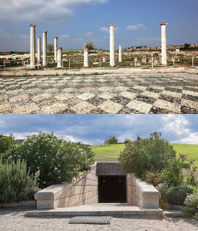 ancient Pella and Vergina Royal Tombs