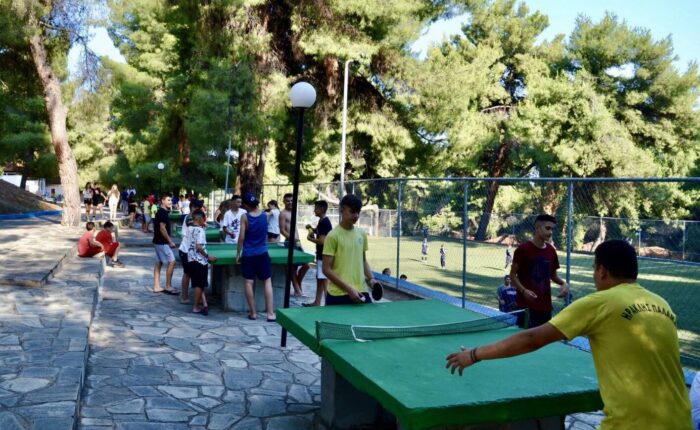 Summer Table Tennis Camp in Halkidiki